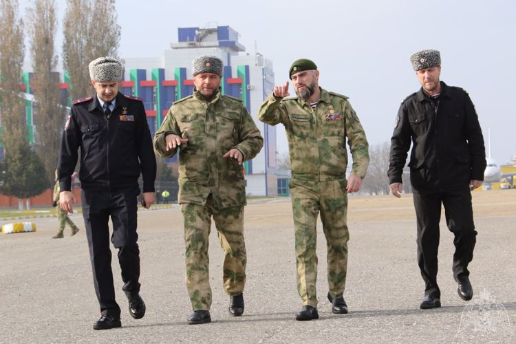 Начальник Управления Росгвардии по Чеченской Республике проверил систему безопасности аэропорта «Грозный»