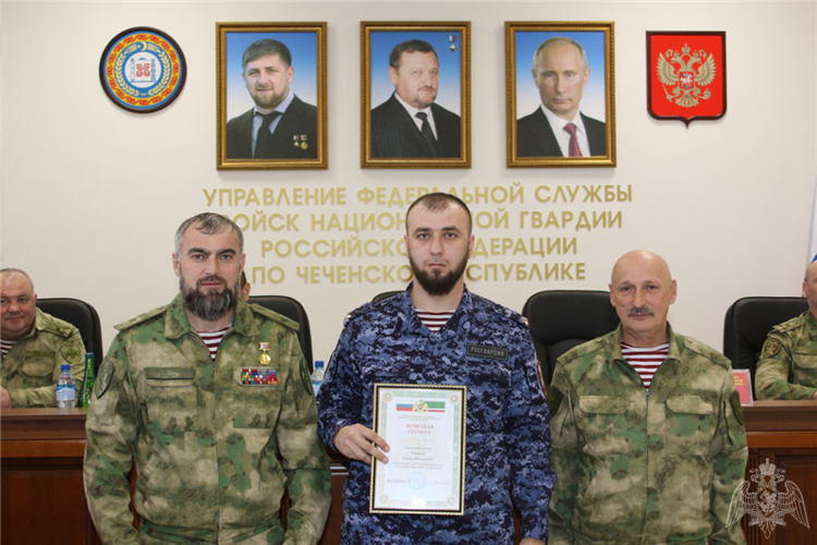 В Управлении Росгвардии по Чеченской Республике подвели итоги служебно-боевой деятельности за 2019 год (видео)