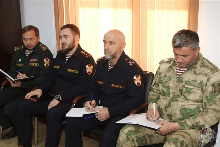 В Управлении Росгвардии по Чеченской Республике состоялся прием граждан