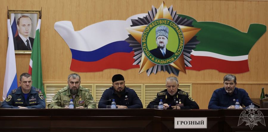 Руководитель чеченского республиканского управления Росгвардии принял участие в совещании по вопросам обеспечения общественной безопасности