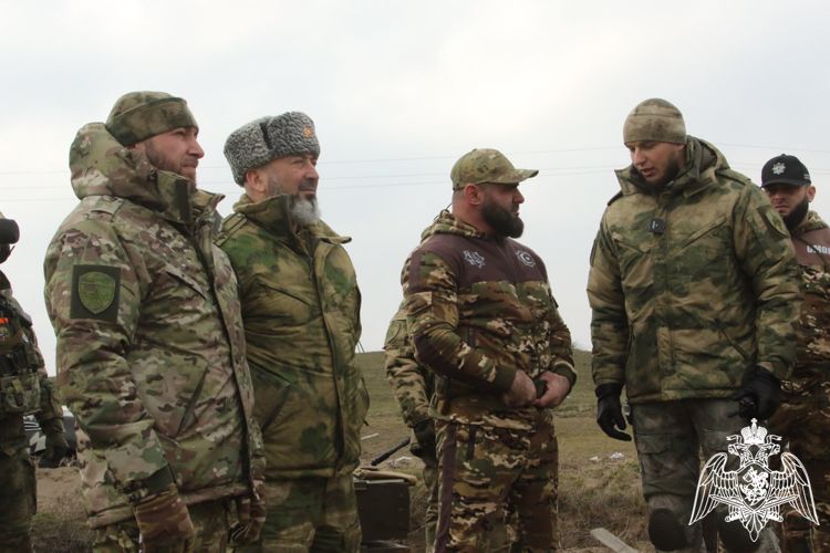 В Чеченской Республике прошли занятия с артиллерийской батареей