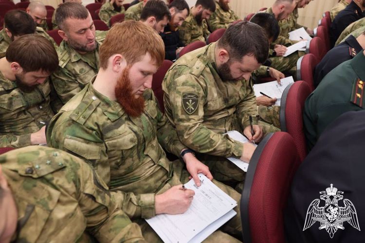 Управление Росгвардии по Чеченской Республике приняло участие в Международной акции «Диктант Победы».