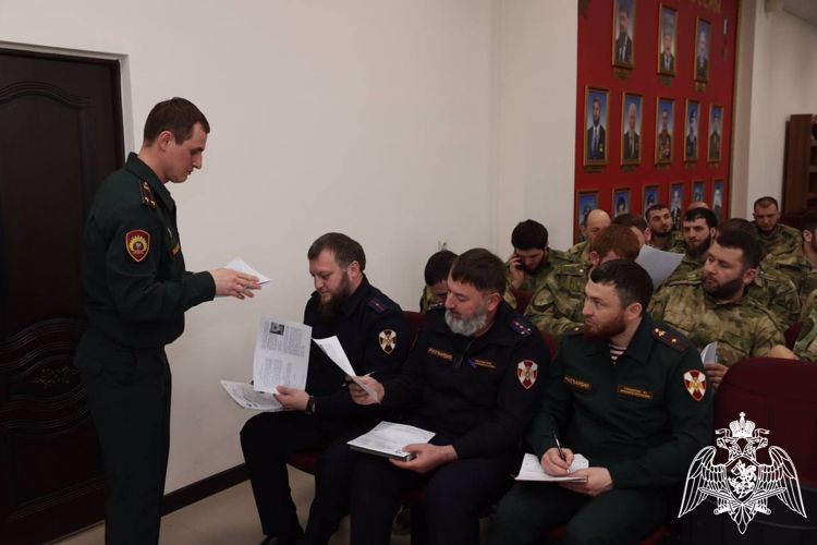 Управление Росгвардии по Чеченской Республике приняло участие в Международной акции «Диктант Победы».