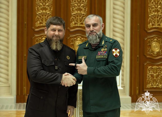 Начальник Управления Росгвардии по Чеченской Республике удостоен звания «Героя Чеченской Республики»
