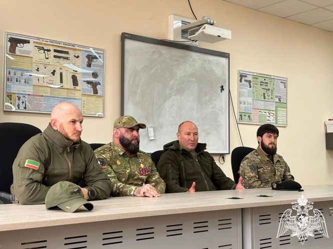 Делегация белорусского ОМОН посетила спецподразделения Управления Росгвардии по Чеченской Республике