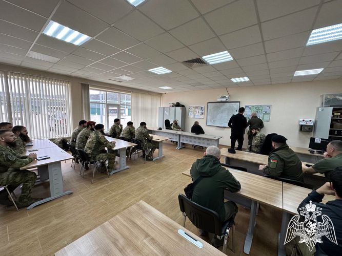 Делегация белорусского ОМОН посетила спецподразделения Управления Росгвардии по Чеченской Республике