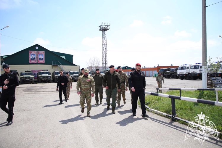 Делегация белорусского ОМОН посетила спецподразделения Управления Росгвардии по Чеченской Республике