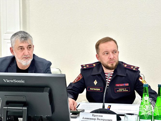 Офицер Росгвардии принял участие в межрегиональной научно-практической конференции в Грозном