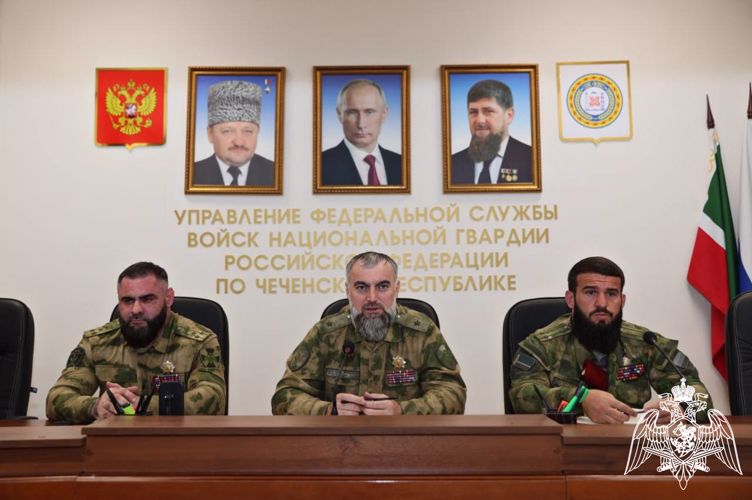 В Управлении Росгвардии по Чеченской Республике прошли сборы  командиров подразделений тероргана