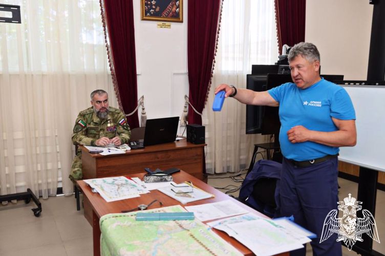 В Управлении Росгвардии по Чеченской Республике прошли сборы  командиров подразделений тероргана