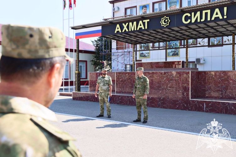 В Управлении Росгвардии по Чеченской Республике начался летний период обучения