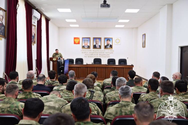 В Управлении Росгвардии по Чеченской Республике начался летний период обучения