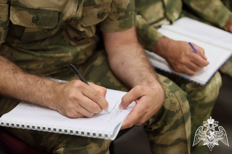 В Управлении Росгвардии по Чеченской Республике начался летний период обучения