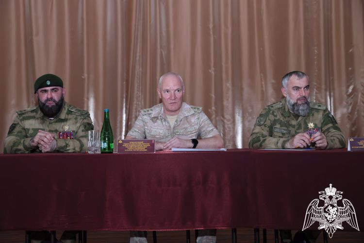КОМАНДУЮЩИЙ СЕВЕРО-КАВКАЗСКИМ ОКРУГОМ РОСГВАРДИИ СОВЕРШИЛ РАБОЧУЮ ПОЕЗДКУ В ЧЕЧЕНСКУЮ РЕСПУБЛИКУ