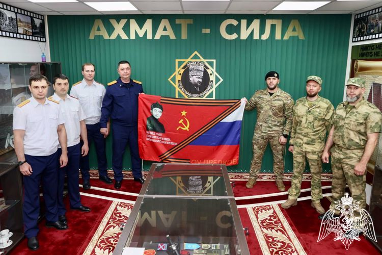 УПРАВЛЕНИЕ РОСГВАРДИИ ПО ЧЕЧЕНСКОЙ РЕСПУБЛИКЕ ПОДДЕРЖАЛО ВСЕРОССИЙСКИЙ ПАТРИОТИЧЕСКИЙ ПРОЕКТ СЛЕДСТВЕННОГО КОМИТЕТА РОССИИ