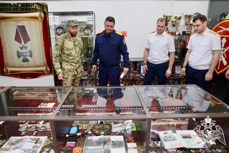 УПРАВЛЕНИЕ РОСГВАРДИИ ПО ЧЕЧЕНСКОЙ РЕСПУБЛИКЕ ПОДДЕРЖАЛО ВСЕРОССИЙСКИЙ ПАТРИОТИЧЕСКИЙ ПРОЕКТ СЛЕДСТВЕННОГО КОМИТЕТА РОССИИ