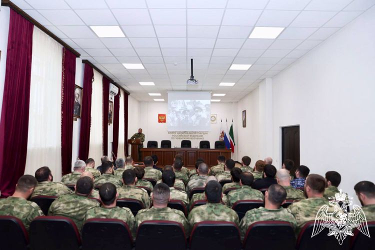 В чеченском управлении Росгвардии прошла историческая лекция, посвященная 105-летию генерала армии Ивана Яковлева
