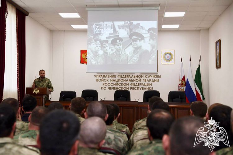 В чеченском управлении Росгвардии прошла историческая лекция, посвященная 105-летию генерала армии Ивана Яковлева