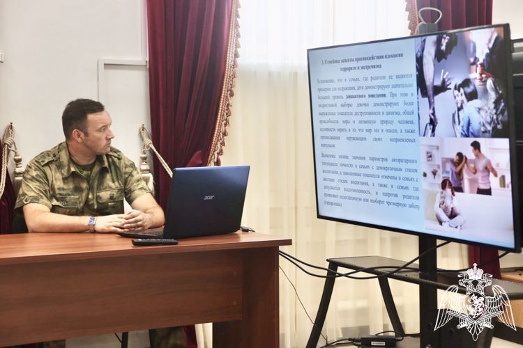 В Управлении Росгвардии по Чеченской Республике обсудили вопросы противодействия терроризму и экстремизму
