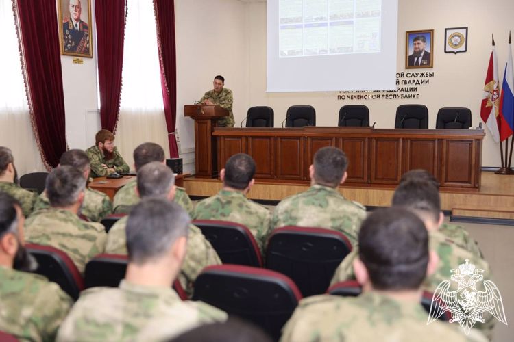 Представитель Пермского института Росгвардии прочитал лекцию в Грозном