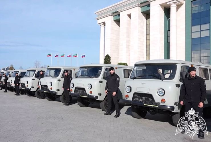 Фонд Кадырова закупил автомобильную технику для нужд отдела вневедомственной охраны по городу Грозный. 