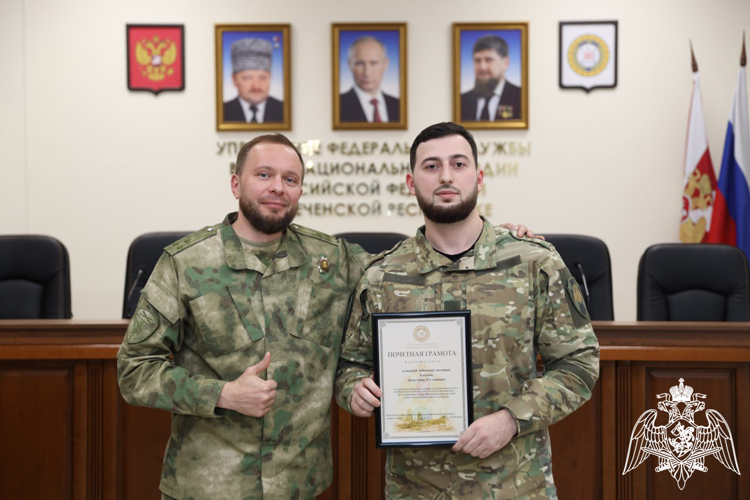 В Чеченской Республике поздравили психологов Росгвардии с профессиональным праздником