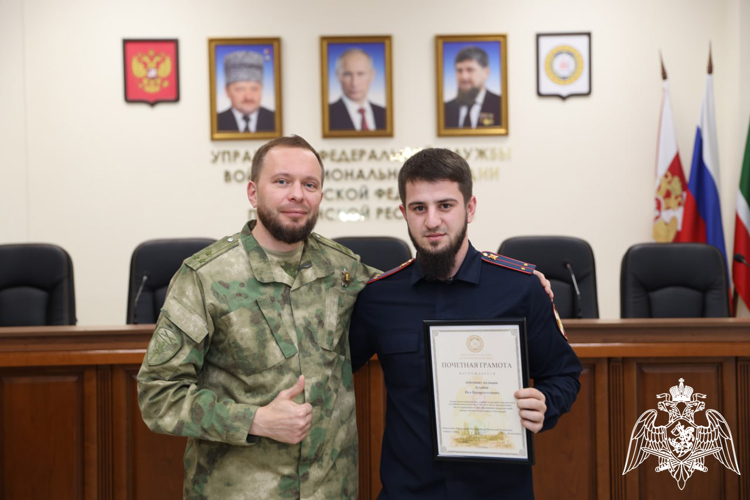В Чеченской Республике поздравили психологов Росгвардии с профессиональным праздником