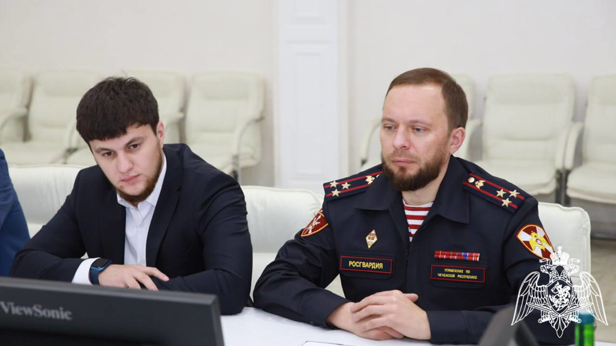 В Грозном росгвардейцы приняли участие во Всероссийском форуме по вопросам поддержки участников специальной военной операции