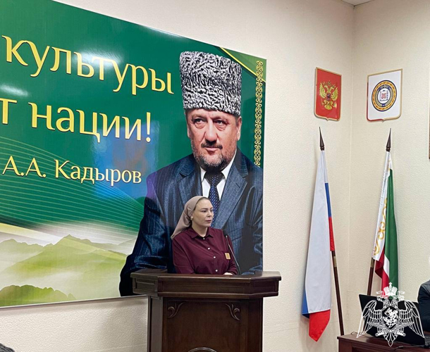 В Грозном росгвардейцы приняли участие в мероприятиях, посвященных 80-летию полного освобождения Ленинграда от фашистской блокады