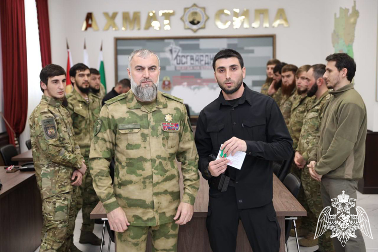 Мероприятие ко Дню образования подразделений по взаимодействию со СМИ Росгвардии прошло в Чеченской Республике