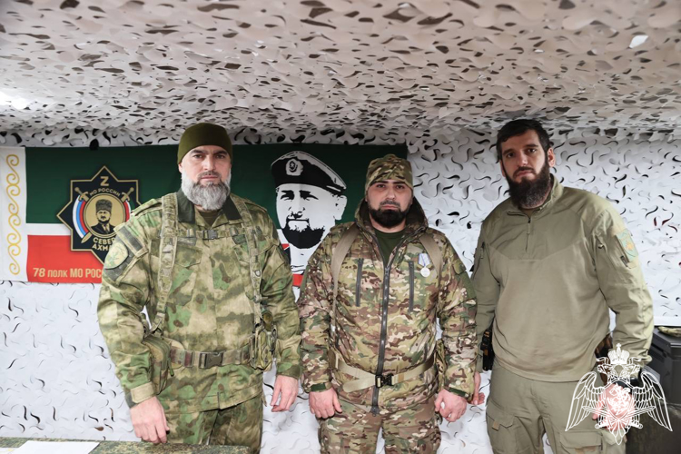 Начальник Управления Росгвардии по Чеченской Республике посетил чеченские силовые подразделения в зоне СВО