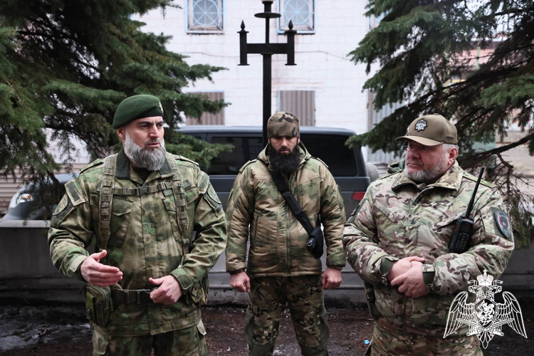Начальник Управления Росгвардии по Чеченской Республике посетил чеченские силовые подразделения в зоне СВО
