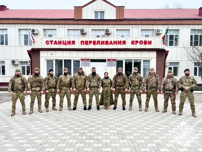 Росгвардейцы Чеченской Республики присоединились к ведомственной акции «От сердца к сердцу»