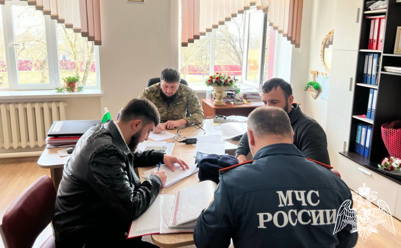 В Чеченской Республике росгвардейцы проверили избирательные участки