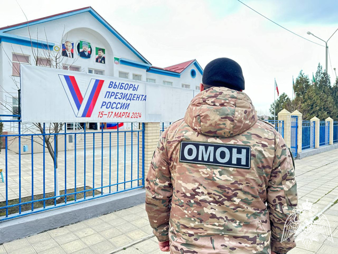 Росгвардейцы обеспечили безопасность в период подготовки и проведения выборов в Чеченской Республике
