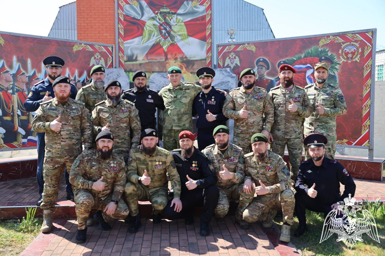 В Чеченской Республике представили нового командира отдельного батальона оперативного назначения Росгвардии