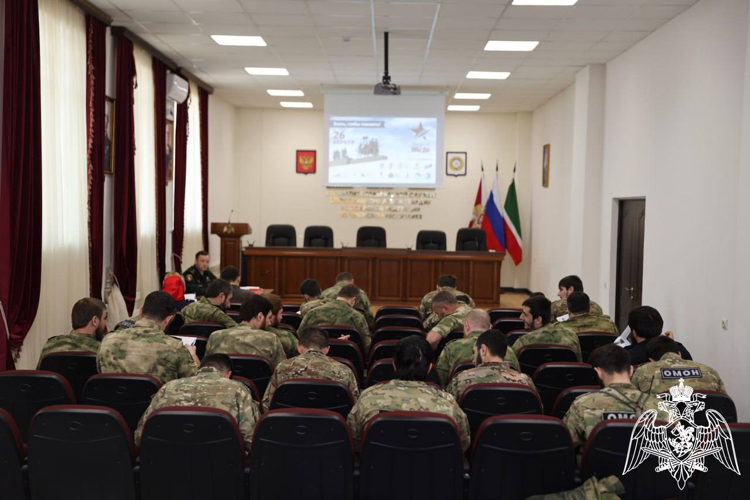 В Грозном росгвардейцы приняли участие в Международной акции «Диктант Победы». 