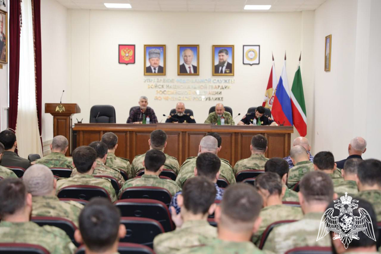 В Управлении Росгвардии по Чеченской Республике состоялся круглый стол 