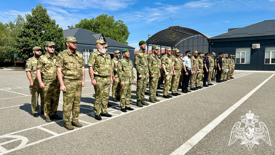 В Управлении Росгвардии по Чеченской Республике стартовал летний период подготовки