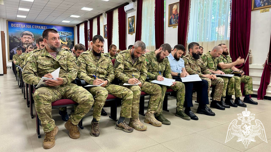 В Управлении Росгвардии по Чеченской Республике стартовал летний период подготовки