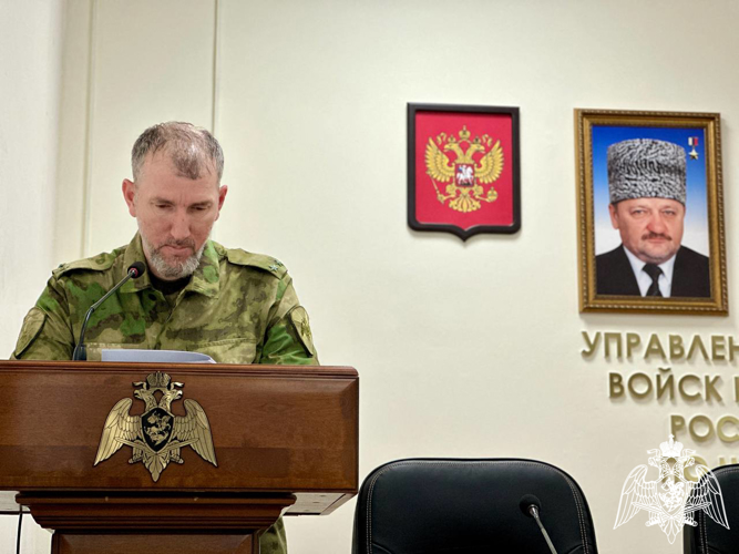 В Управлении Росгвардии по Чеченской Республике стартовал летний период подготовки