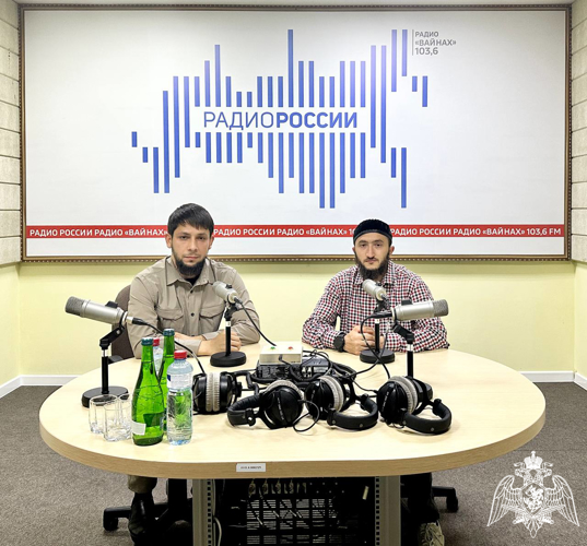 О деятельности пресс-службы Росгвардии рассказали в эфире ведомственной радиорубрики в Грозном