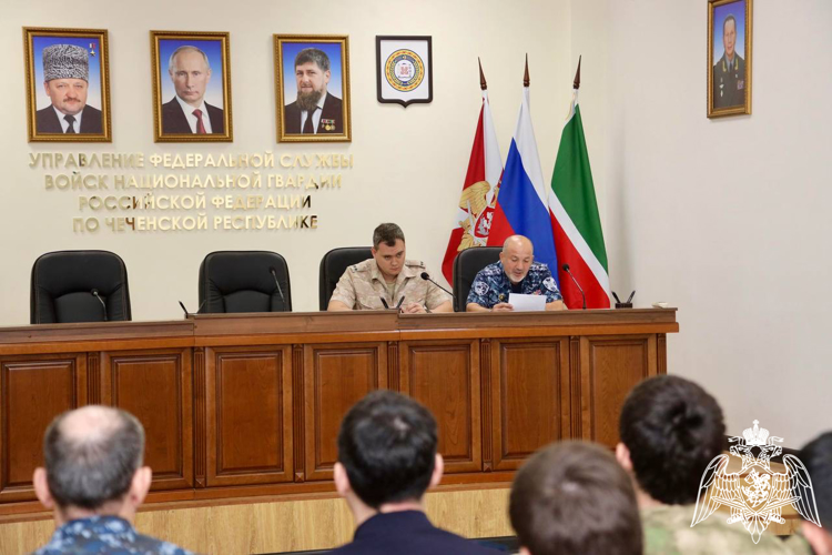 В Управлении Росгвардии по Чеченской Республике состоялся круглый стол по профилактике и предупреждению правонарушений