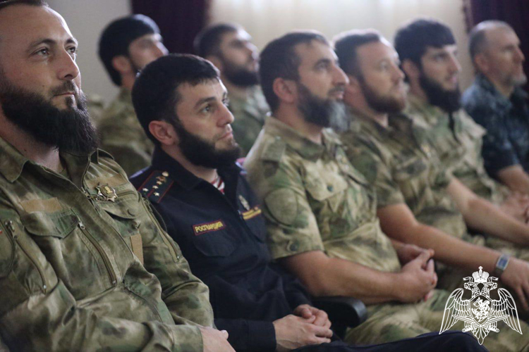 В Управлении Росгвардии по Чеченской Республике прошла историческая лекция, посвященная Дню воинской славы России