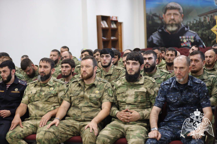 В Управлении Росгвардии по Чеченской Республике прошла историческая лекция, посвященная Дню воинской славы России