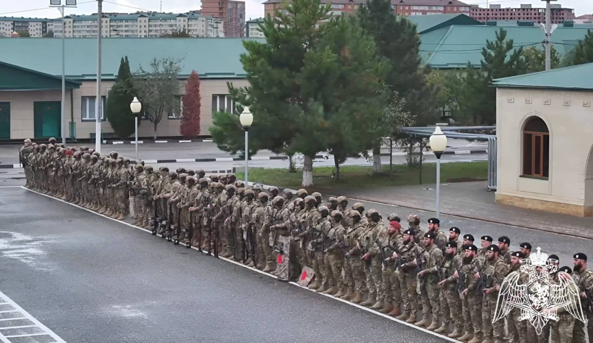 Проверена боевая готовность резервов подразделений Управления Росгвардии по Чеченской Республике
