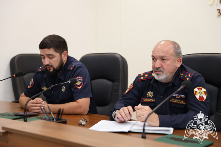 В Управлении Росгвардии по Чеченской Республике состоялся круглый стол 