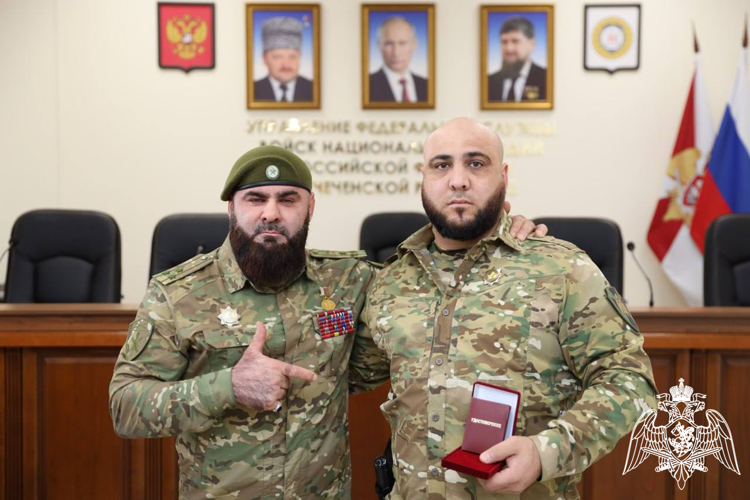 В Управлении Росгвардии по Чеченской Республике отметили День ракетных войск и артиллерии