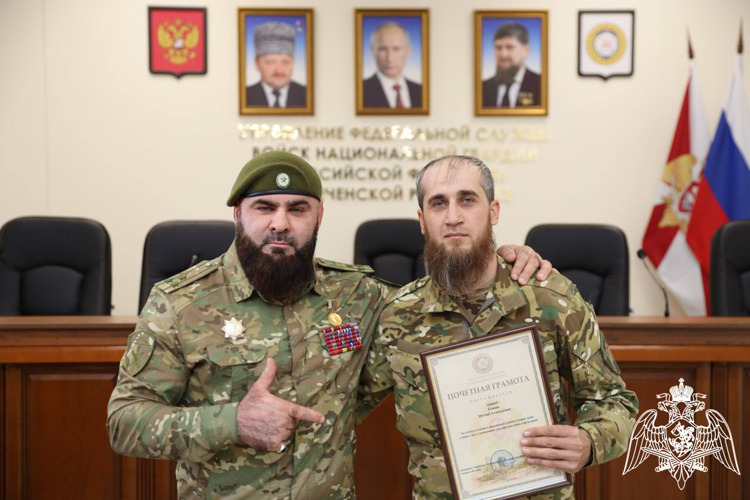 В Управлении Росгвардии по Чеченской Республике отметили День ракетных войск и артиллерии