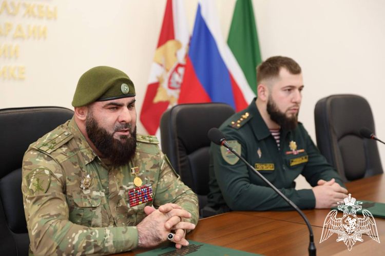 В Управлении Росгвардии по Чеченской Республике отметили День ракетных войск и артиллерии